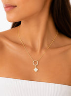 Celeste Clover Necklace