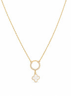 Celeste Clover Necklace