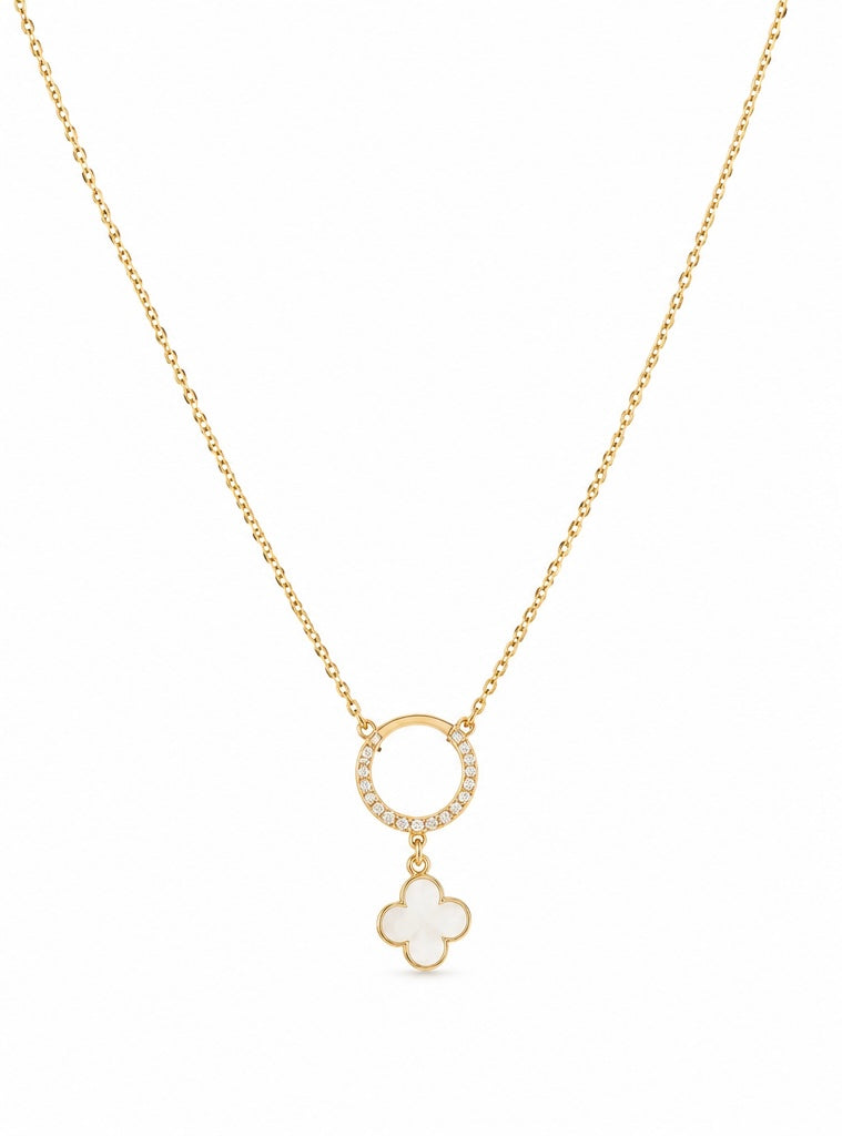 Celeste Clover Necklace