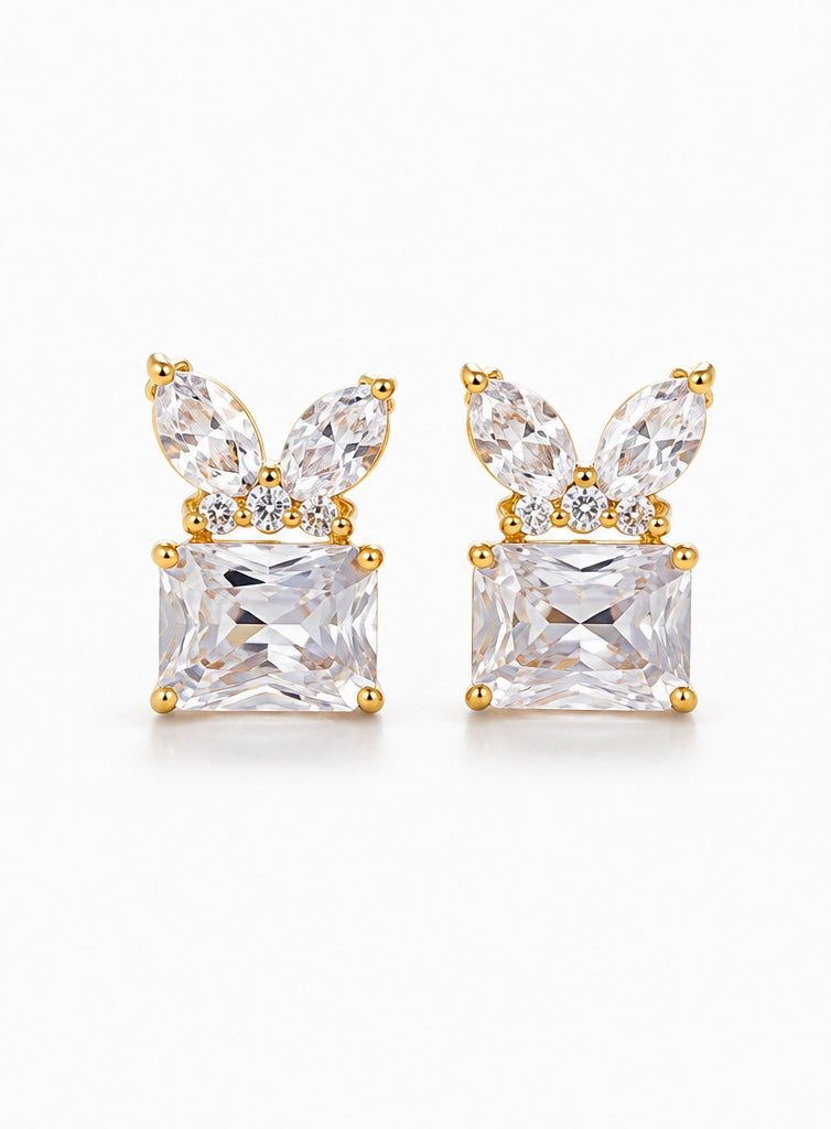 Butterfly crystal drop